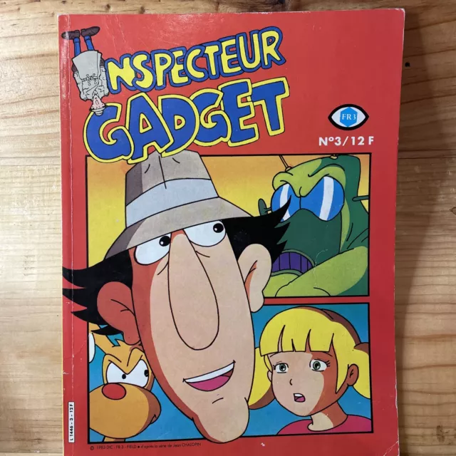 Inspecteur Gadget N 3 Fr3 1983 Éd Greantori  Vintage Magasine FR