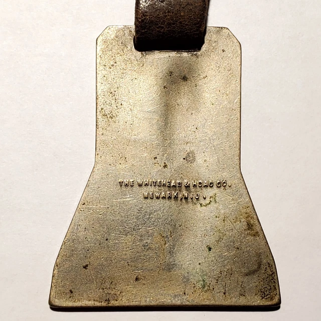 Vintage Ingersoll Rand Co Watch Fob Drilling Mining Rock Bit Drill Miner Antique 11