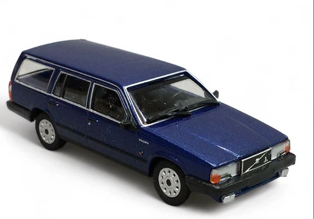 Volvo 740 De 1986 – Maquette Maxichamps 1:43 – Vert Foncé – État Neuf