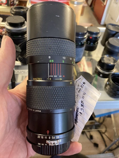 Soligor 28-80mm F/3.5-4.5 Macro AI Manual Focus Lens For Nikon {62} at