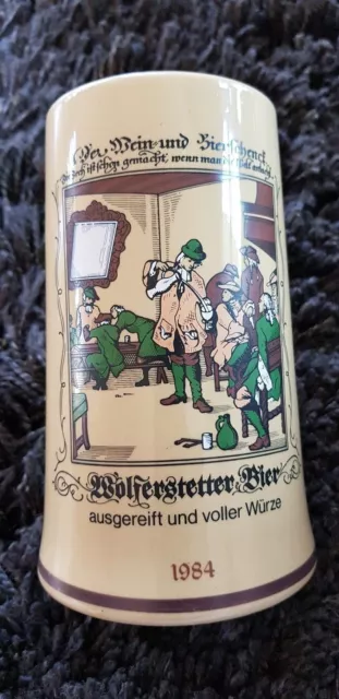 Wolferstetter Bier Bierkrug 0,5 l