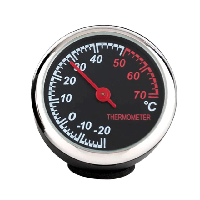 Horloge Numérique Voiture - 46 Mm, écran LED Lumineux - Contrôle Tactile - Pour Tableau De Bord Ou Grille D'aération