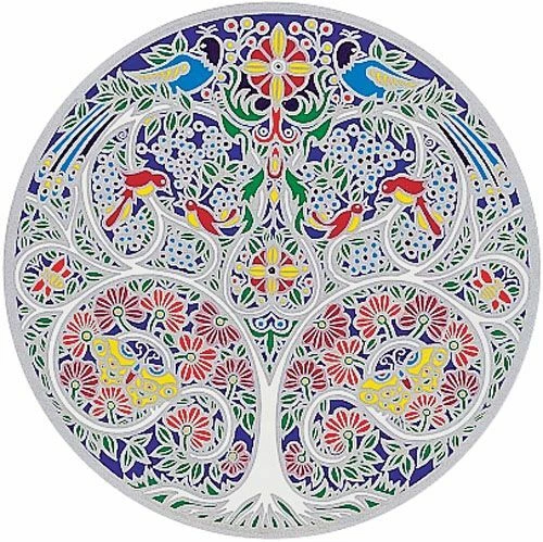 Tree of Life Sunseal Window Sticker Decal Stained Glass Car Bumper Door Art