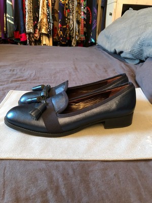 CAREL CAREL LUSSO MOCASSINI DARK GREEN SHIMMER ORIGINAL 39 EUR 9 US 6 UK 