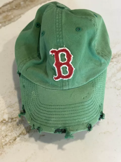 BOSTON RED SOX Stitches St. Patricks Day Jersey SIZE S Small Shamrock MLB  Green
