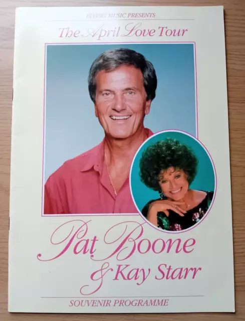 Pat Boone & Kay Starr - The April Love Tour Souvenir Programme 1993