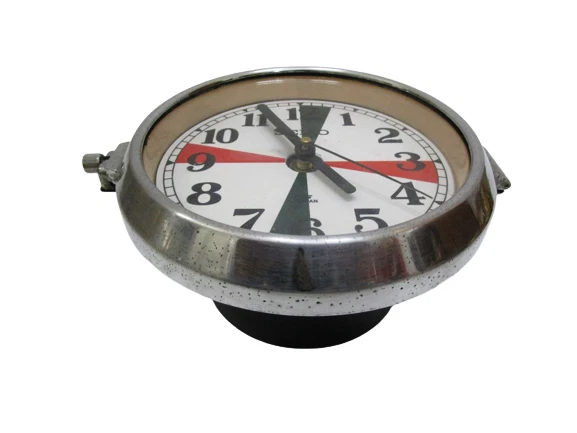 Seiko Marine SCHIFFS Radio Zimmer Uhr - Japan - Aus Schiff Salvage (2676)