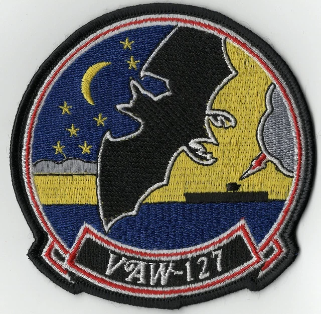 US NAVY CARRIER Airborne Early Warning Squadron Vaw127 Military Patch