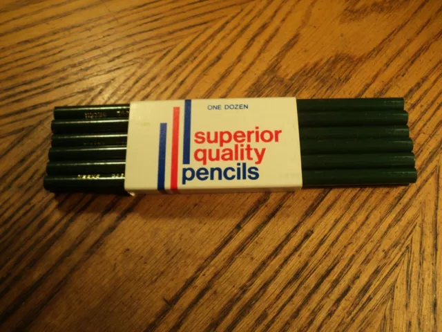 KIMBERLY General Pencil Co vintage lead pencils 2B soft 1/2 dozen