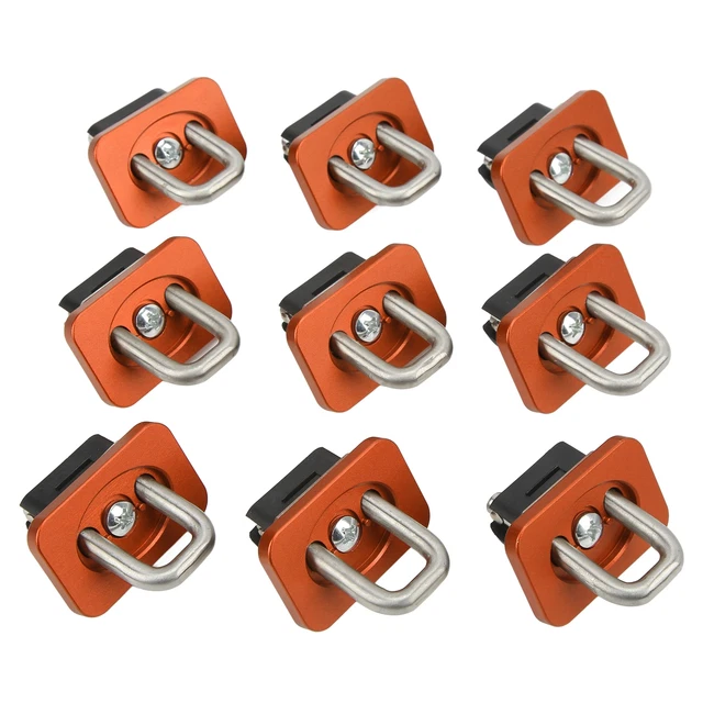 Car 9PCS Truck Bed Tie Down Anchors Inner 1000lbs Load Bearing Part For