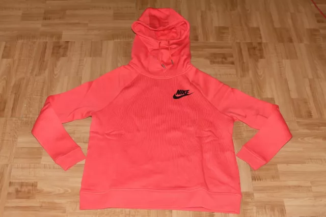 Nike Sportswear Rally Funnel Neck Women's Hoodie  - Women's Size Medium