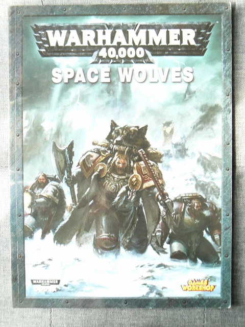Space Wolves Codex 5th Edition Warhammer 40k Army Book Softback Very Good