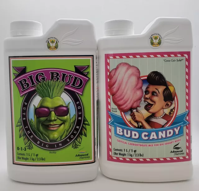 Advanced Nutrients BUNDLE Big Bud + Bud Candy LITER