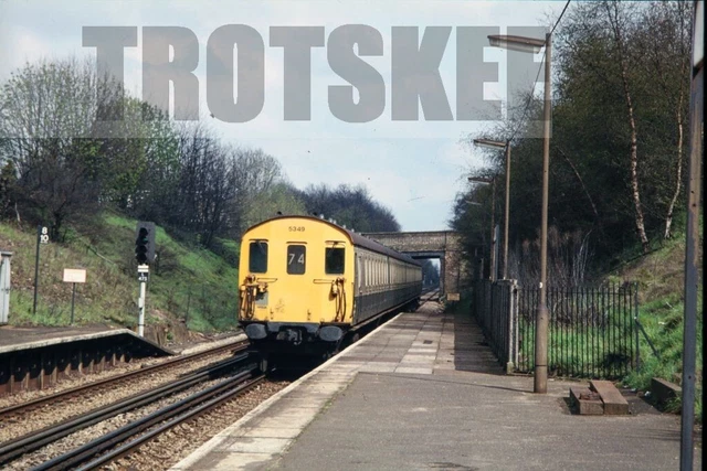 35MM SLIDE BR British Rail Electric EMU Class 415 5349 Eltham Park 1983 ...