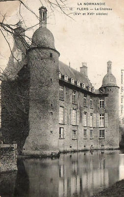 CPA 61  la normandie   FLERS  le chateau