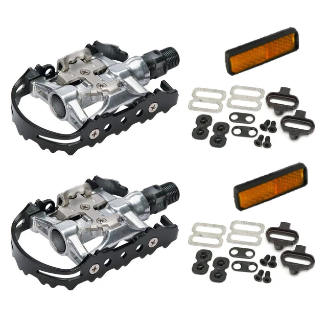 CXWXC Pédales de vélo Plates avec Goupilles Antidérapantes Amovibles, Roulements Scellés en Aluminium Ultralégers, VTT et Vélo d  18
