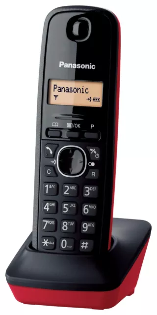 Panasonic KX-TG1611 - Teléfono DECT, Terminal inalámbrico, 50 entradas