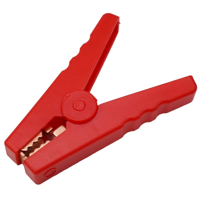 Lot De 14 Pinces Crocodiles 100A En Cuivre - Pour Batterie Voiture, Chargeur, Câbles De Démarrage