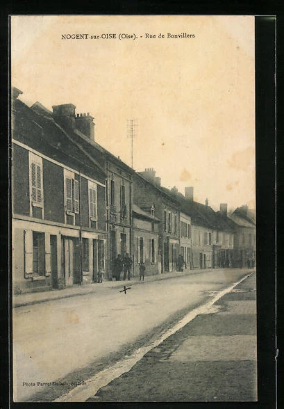 CPA Nogent-sur-Oise, Rue de Bonvillers