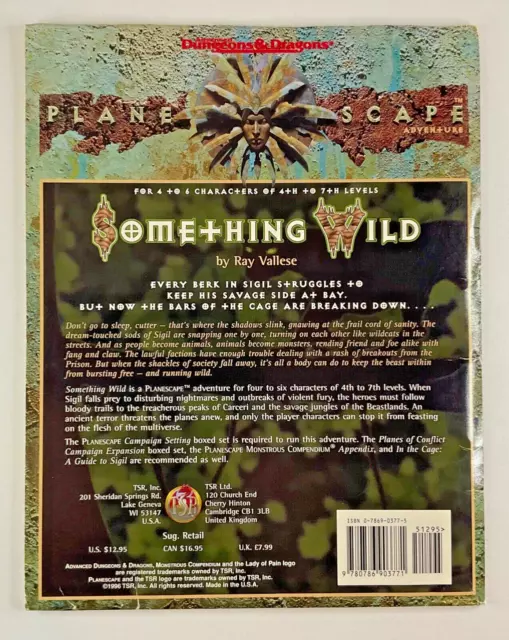 AD&D - Planescape ~ Something Wild 2