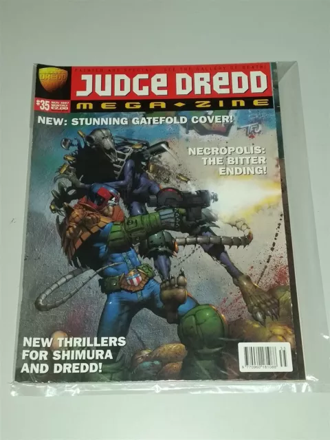 Judge Dredd Megazine Vol 3 #35 November 1997 Shimura 2000Ad British Monthly