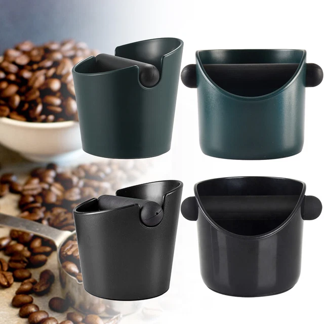 NEW Coffee Residue Knock Bin with Tamp Tube Bar Espresso Grounds Stock Bucket