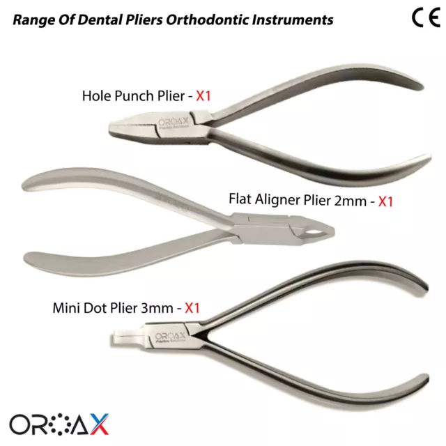 Dental Orthodontic Clear Aligner  Thermal Punch Hole Mini Dot Dimple Pliers