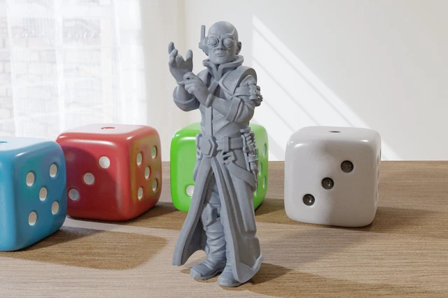 Miniature Artemis Imprimée 3D - Style Cyberpunk / Sci-Fi - Pour Wargaming Et Jeux De Table