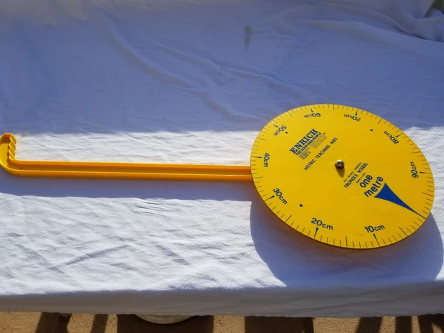Enrich Ohaus Trundle Wheel EN80190 Measuring One Metre Made in USA