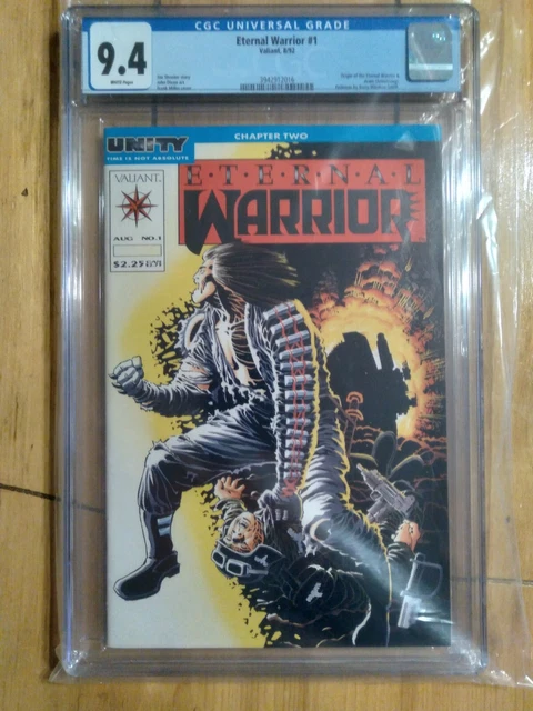 Eternal Warrior #1  CGC  9.4 Valiant Comics