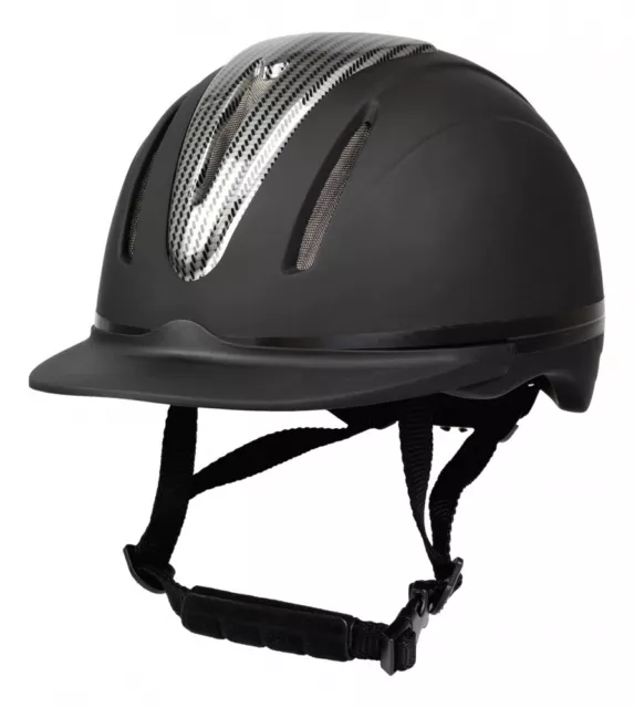 Reithelm Reitkappe Reiterhelm Kappe Innovation Carbon RL24 verstellbar schwarz