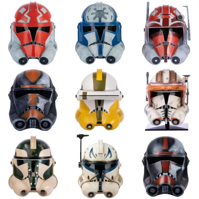 Xcoser Star Wars Helmets Captain Rex Fox Vaughn Commander Cody Thorn Gree Havoc