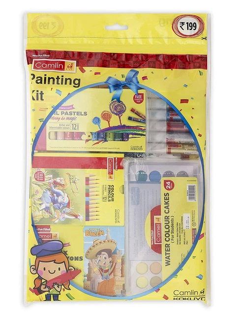 Camlin Painting Kit 199 Combo - Mehrfarbig Packung 1