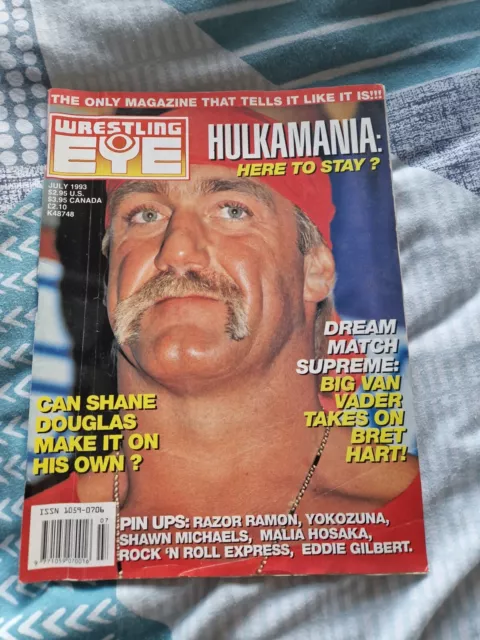 Wrestling Eye Magazine July 1993 Hulk Hogan WWF WCW