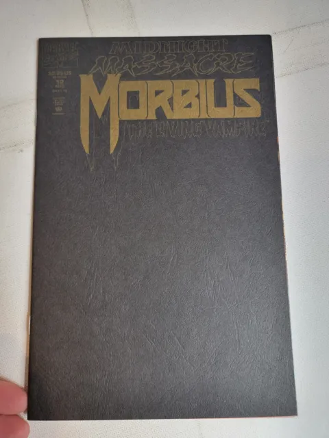Comic Book Marvel Comics Midnight Massacre Morbius The Living Vampire #12