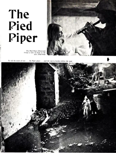 (F&F38) Film Preview Pictures, The Pied Piper. Donovan Donald Pleasence