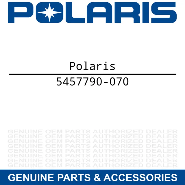 Polaris 5457790-070 Gloss Black Rear Skid Plate