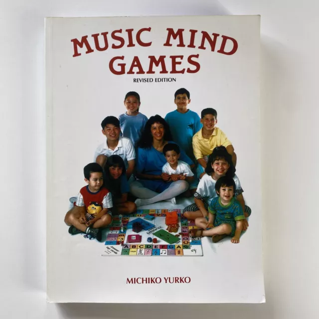 Music Mind Games, Michiko Yurko (1992) Book, Childrens Activity & Education