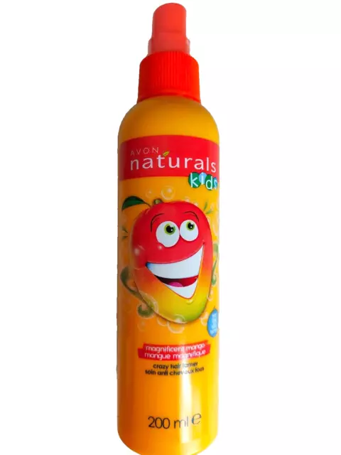 Avon Naturals Kids Magnificent Mango Hair Detangling Spray 200ml