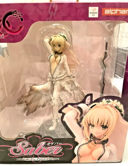 Alphamax Fate/Extra CCC: Saber PVC Figure 1/8 Scale PVC Amime Figure