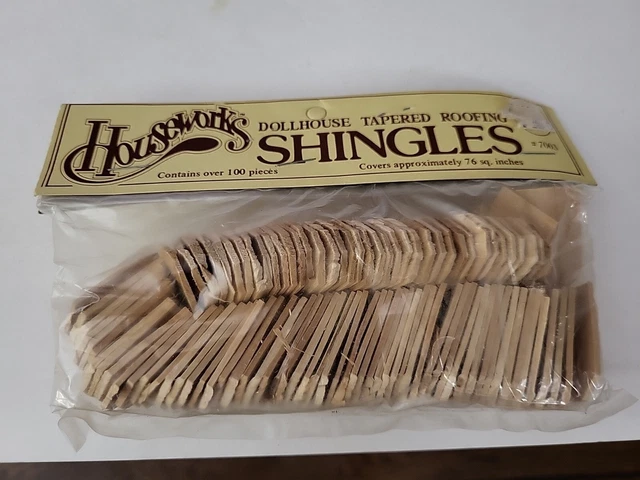 Vintage Houseworks Dollhouse Shingles