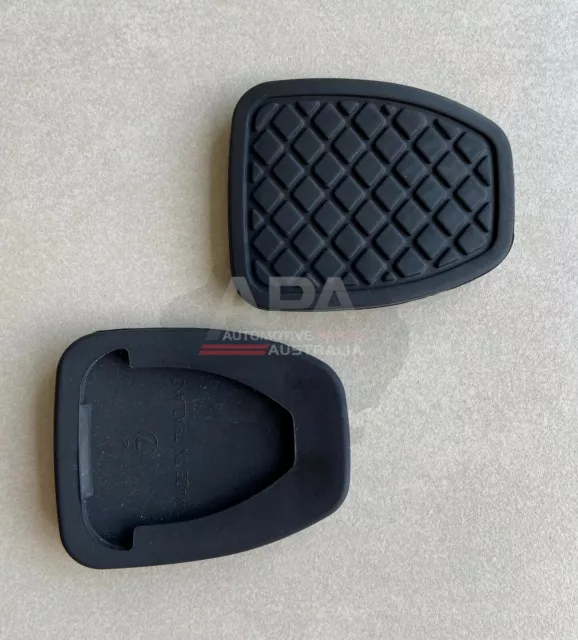 GENUINE Subaru Impreza Forester Liberty BRZ Brake & Clutch Pedal Rubber Pad Pair 2