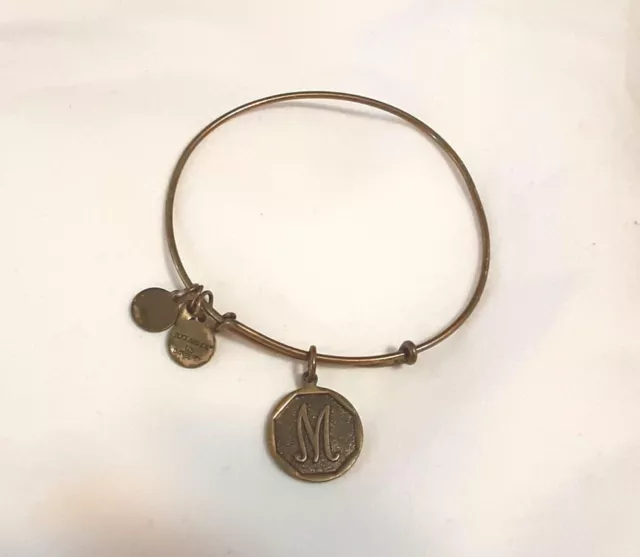 Alex and Ani Letter M Bracelet