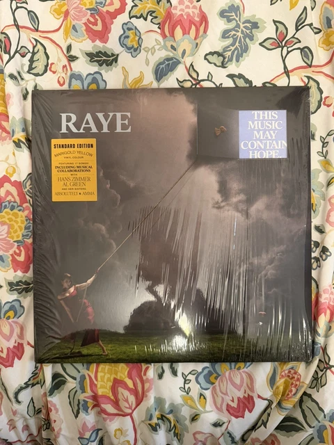 Raye Lp RAYE LP X 2 This Music May Contain Hope DBL YELLOW VINYL Gatefold Slv ...