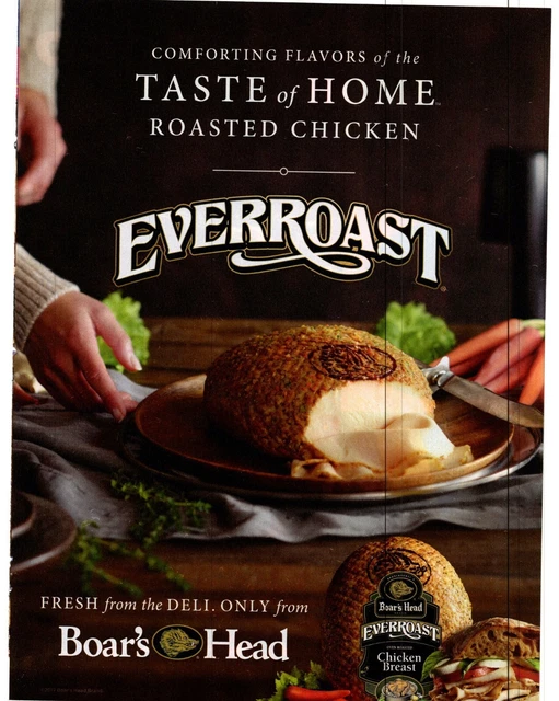 TKPOT4 PICTURE/ADVERT 11X8 Boar's Head Everroast Oven Roasted