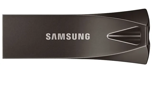 Samsung USB 3.1 128GB Flash Drive BAR Plus - Titan Gray (Muf-128Be4/Apc)