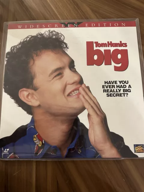 Big Laserdisc LD Widescreen Letterboxed Tom Hanks Penny Marshall Laser Disc
