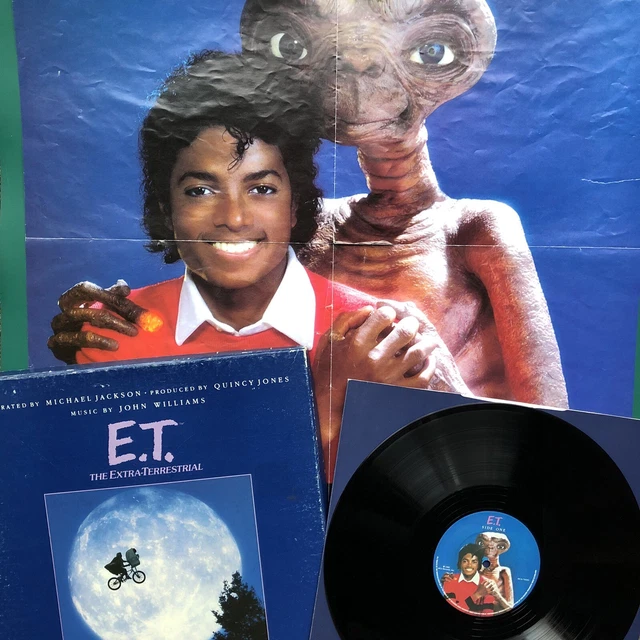 JOHN WILLIAMS MICHAEL JACKSON E T The Extra Terrestrial LP Box Set JOHN WILLIAMS MICHAEL JACKSON E T The Extra Terrestrial LP Box Set