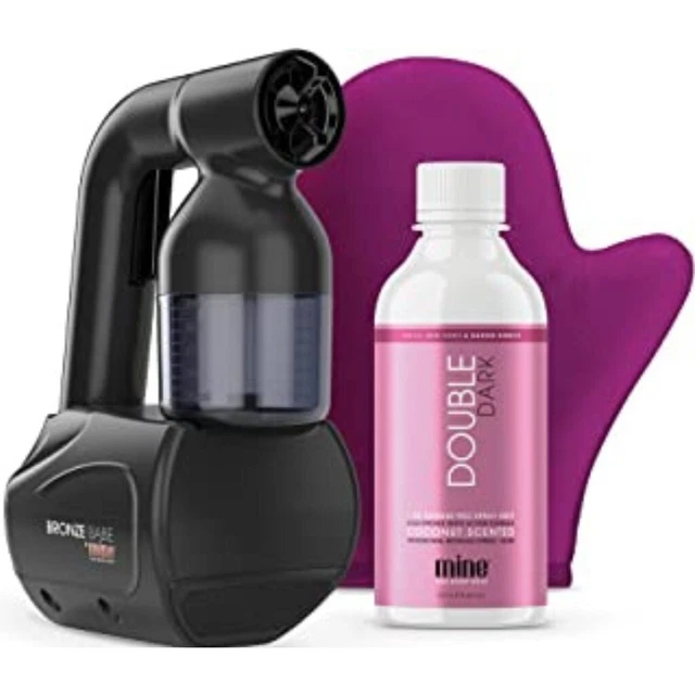 MineTan | Bronze Babe Home Spray Bronce Kit Bronce Bronce Bronce Kit Bronceado Negro: Autobronceador