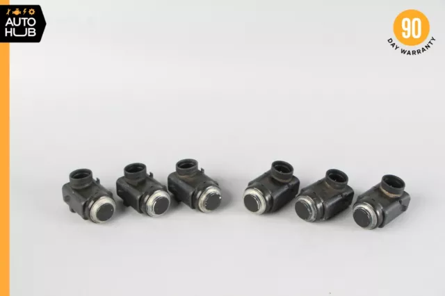 03-06 Mercede W215 CL55 CL600 Front Bumper Parking Sensor Set of 6 PDC OEM 71k